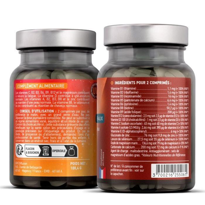 Multivitamine und Mineralstoffe - Nahrungsergänzungsmittel - 200 Tabletten