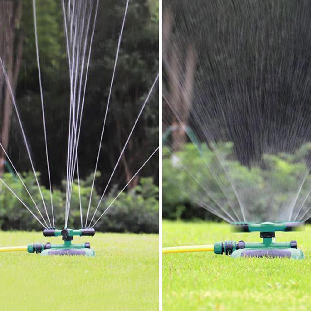 Sprinklers for Yard Garden Irrigation System Three-Way 360 Degree Rotation Automatic Sprinkler for Lawn Yard Flower Bed Orchard