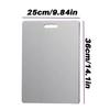 New Stainless Steel Cutting Board, Multiple Materials, for Kitchen, Home, Camping, Parties, and Barbecues, Usable On Both Sides