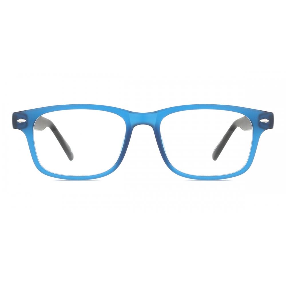 Full Rim Rectangle Blue Smartbuy Collection Quinn  Cp156e Fashion Unisex Eyeglasses