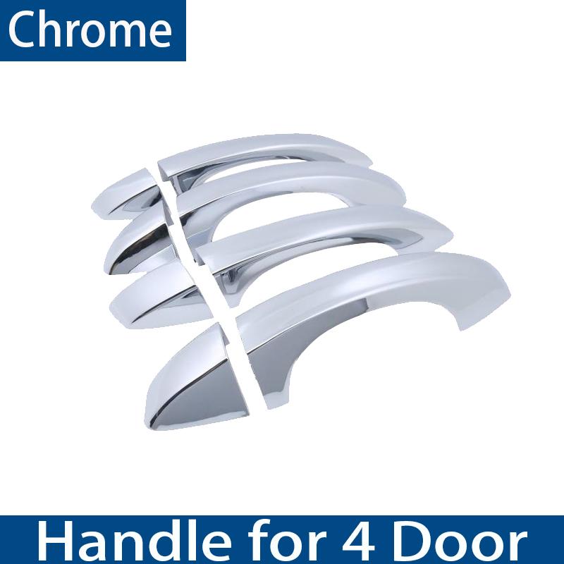 Conjunto de guarnição de maçaneta de porta cromada para SEAT Ibiza Mk5 Acessórios 2022 6F KJ1 2017 2018 Acessórios para carro