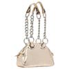 VIVIENNE WESTWOOD West Queen Archive Brand Logo Leather Shoulder Bag Women Shoulder Bag Gold 46020008WL00A7R401