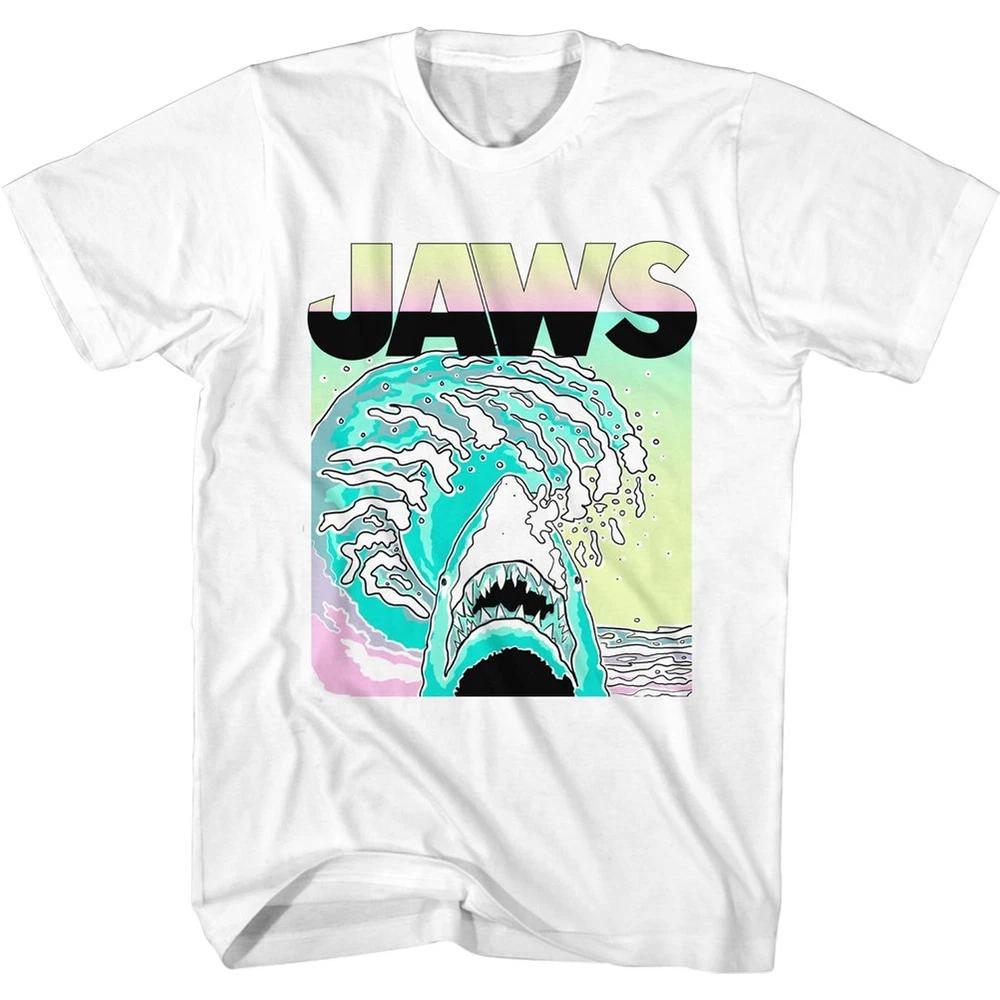 Jaws Neon Waves Tshirt S