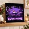 Gengar Custom Name Diamond Painting Personalized 5D Full Drill DIY Diamond Art Home Decor