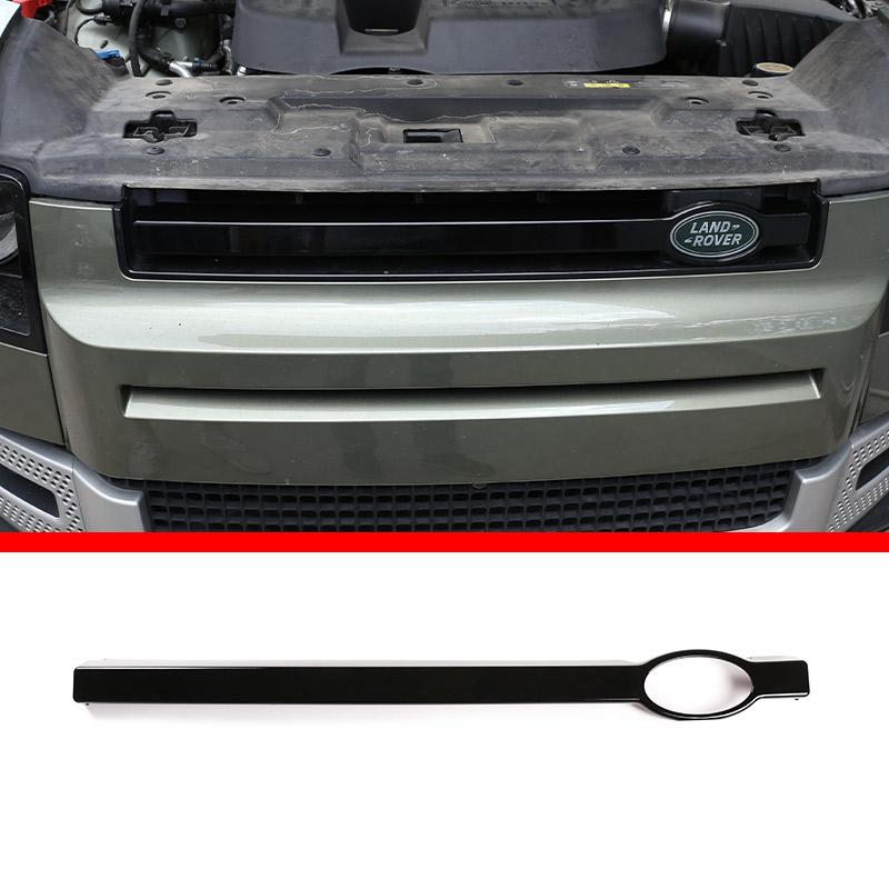 ABS Black For Land Rover Defender 90 110 2020-23 Car Interior Central Control Protection Cover Decorative Patch Car Accessories