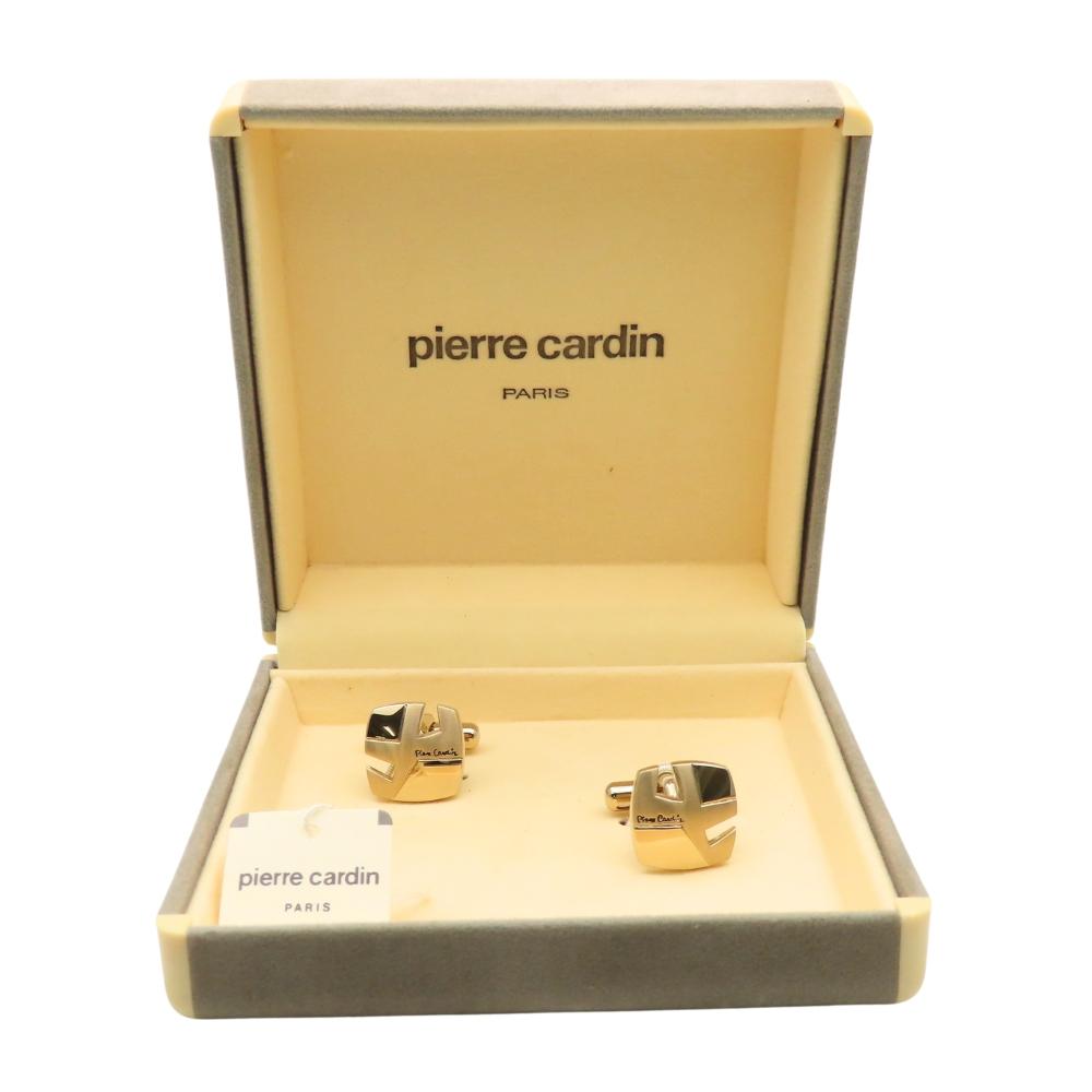 Used Pierre Cardin cuffs metal gold Licensed product