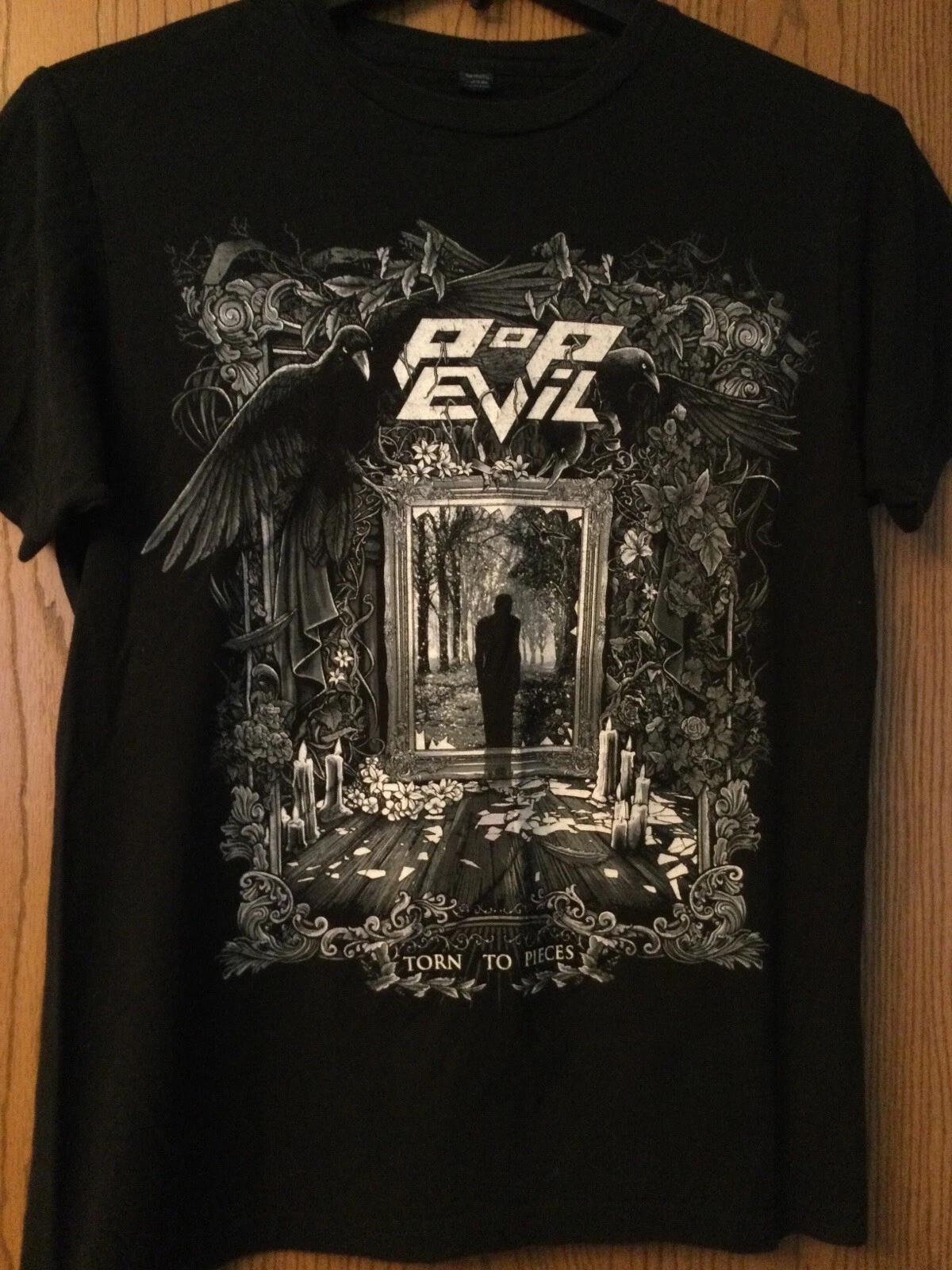 Pop Evil - Black Shirt - M - Tultex M