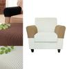 Stylish And Durable Armrest Protectors For Sofa And Chair Featuring Soft Spandex Fabric And Easy Installation