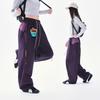 Women's Pants, American Straight Leg Work Pants, Loose Paratrooper Pants, Hong Kong Style Functional Casual Pants