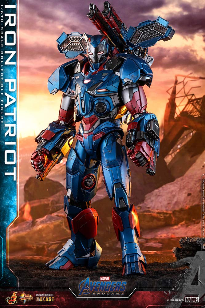 [Movie Masterpiece DIECAST] "Avengers: Endgame" 16 Scale Figure Iron Patriot