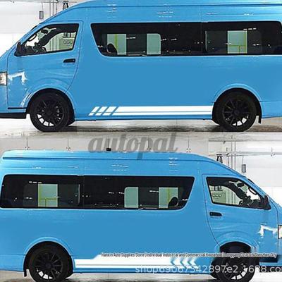X287 Public Transport Vehicle Door Skirt Stripe Sticker