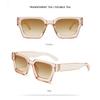 Classic Fashion Square Frame Women Full Frame Sun Protection Glasses For Men Daily Life Shades Eyewear Accessories Gift