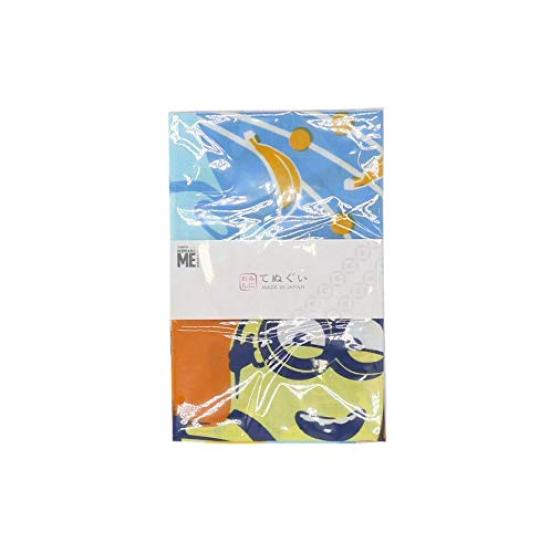 Marushin Tenugui Hand 34 x Water Balloons and Made in 4805029100 (Japanese Towel) MINION, 90cm, Minions, Japan,