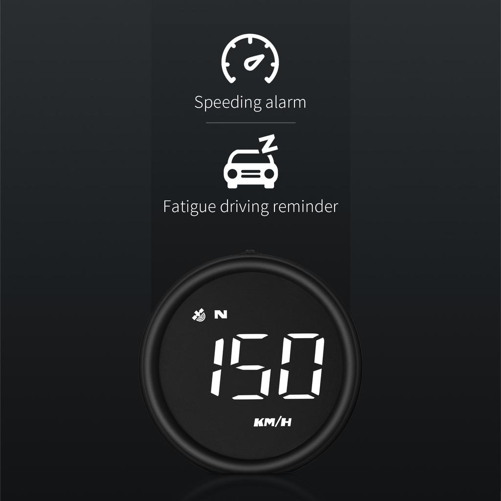 HUD G1 Gps Speedometer Gauge Digital LCD On-board Computer Car GPS Heads up Display Compass Inclinometro Projector For All Cars