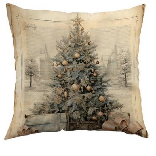 New Christmas Throw Pillow Cover Printed Holiday Living Room Sofa Decorative Cushion Cover Cushion Cover