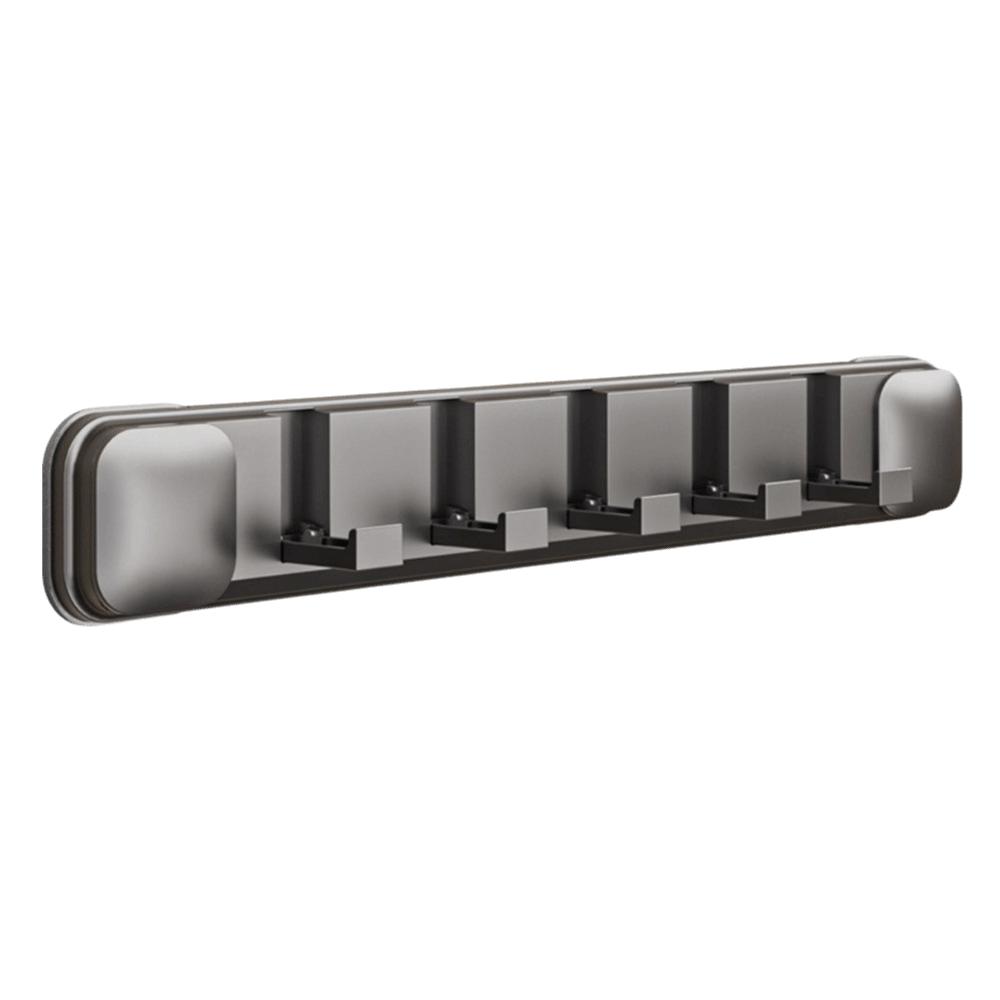 Wall Mount Door Hook Coat Rack Multi-Hook Kitchen Organizer  Entryway Key & Bag Hanger
