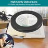 Foldable LED Magnifying Desk Lamp for Eye Protection, Reading, Nail Art, Tattoo, and Repair Work