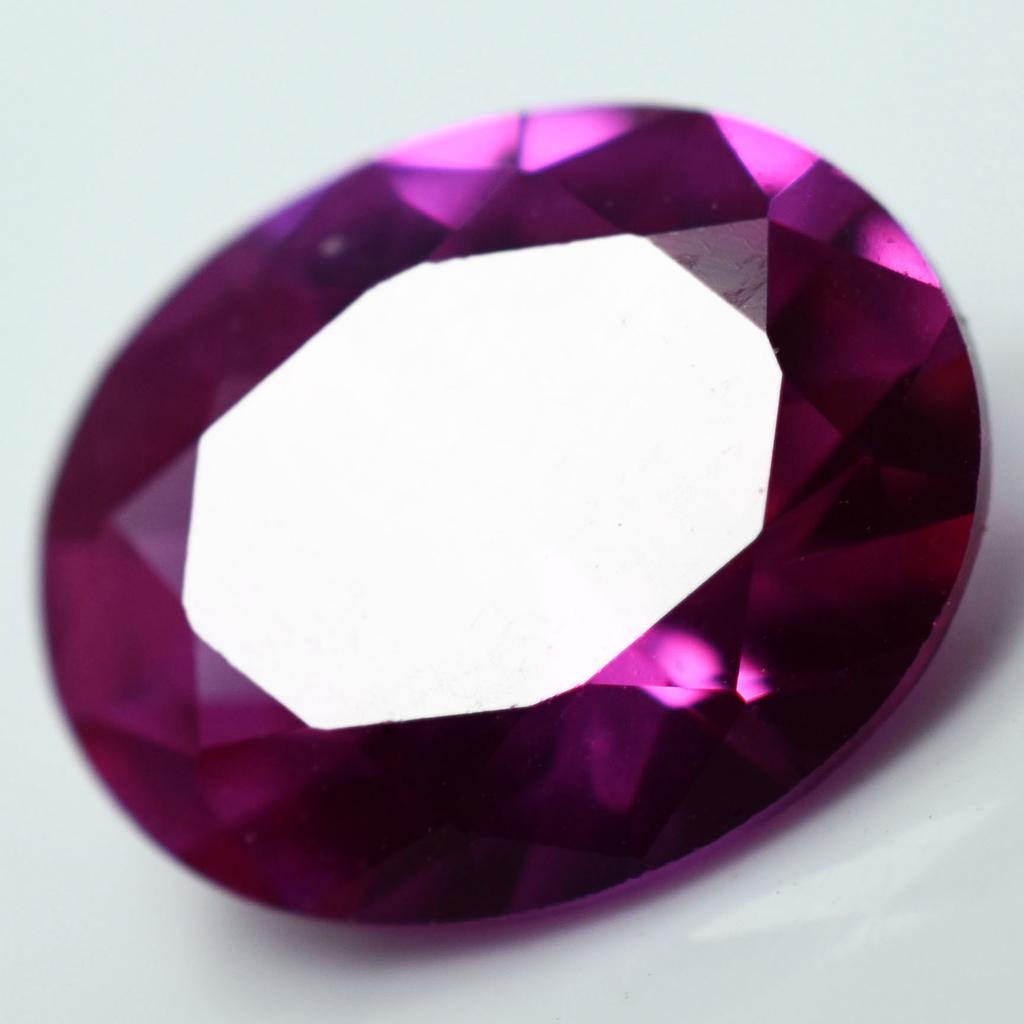 24 Pcs Natural CERTIFIED Untreated Oval Cut Ruby Pink Loose Gemstone 8x6 Mm Z-9650