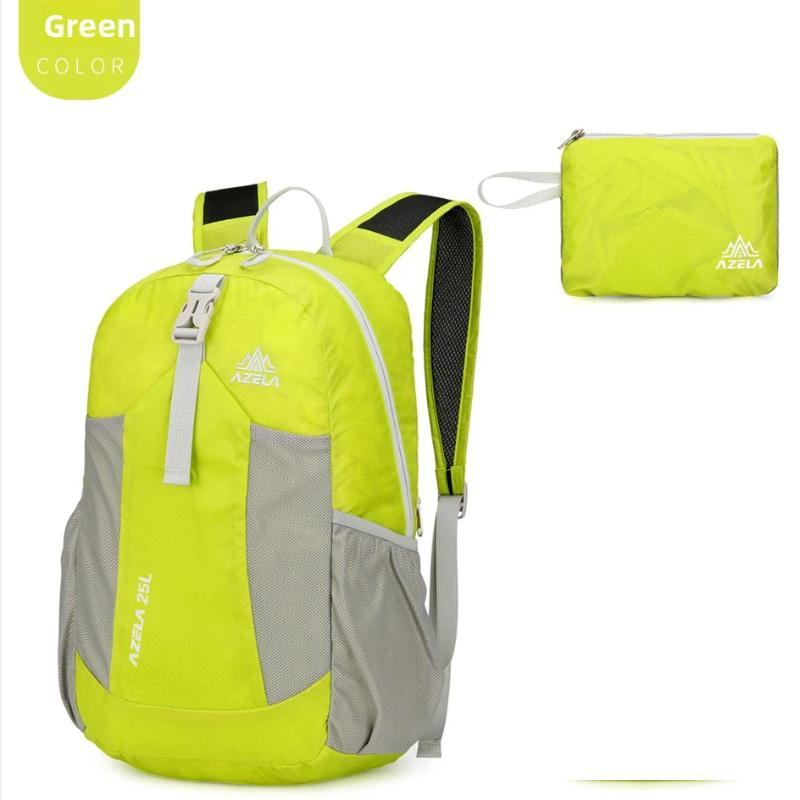 Foldable Outdoor Water-resistant Lightweight Hiking Backpack with Large Capacity for Sports Storage