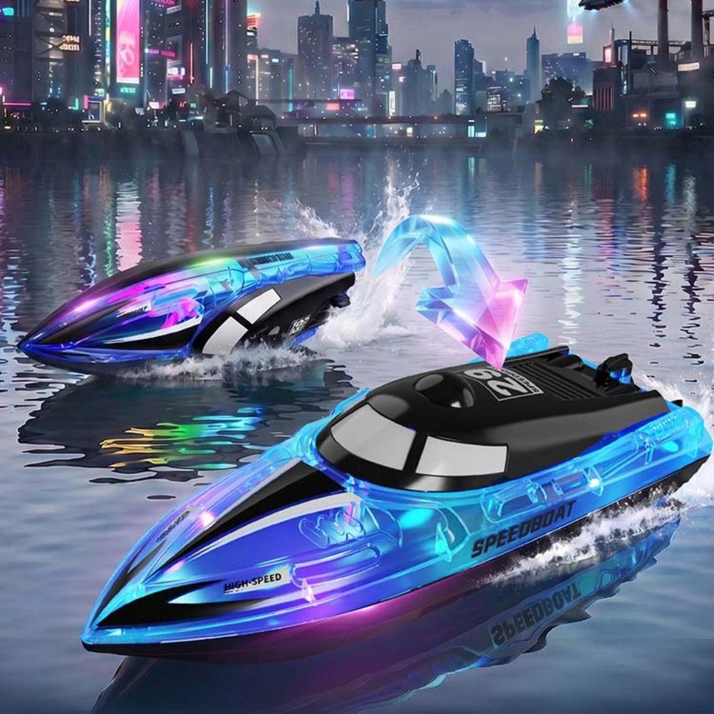 High Speed Remote Control Boats Water Toy Electric Watercraft Electric Yacht Boat For Children