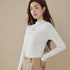Women's Autumn And Winter Long Sleeved T Shirt With Added Velvet Base