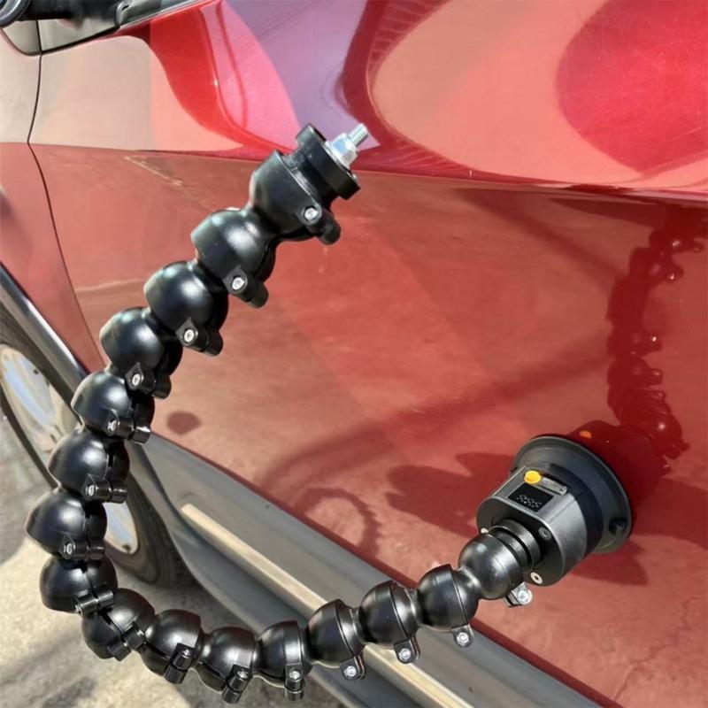 Dents Repair Kit Gooseneck Lamp Stand Bracket Dents Repair Accessories 3inch Electric Pump Suction Cup Lock Pipe
