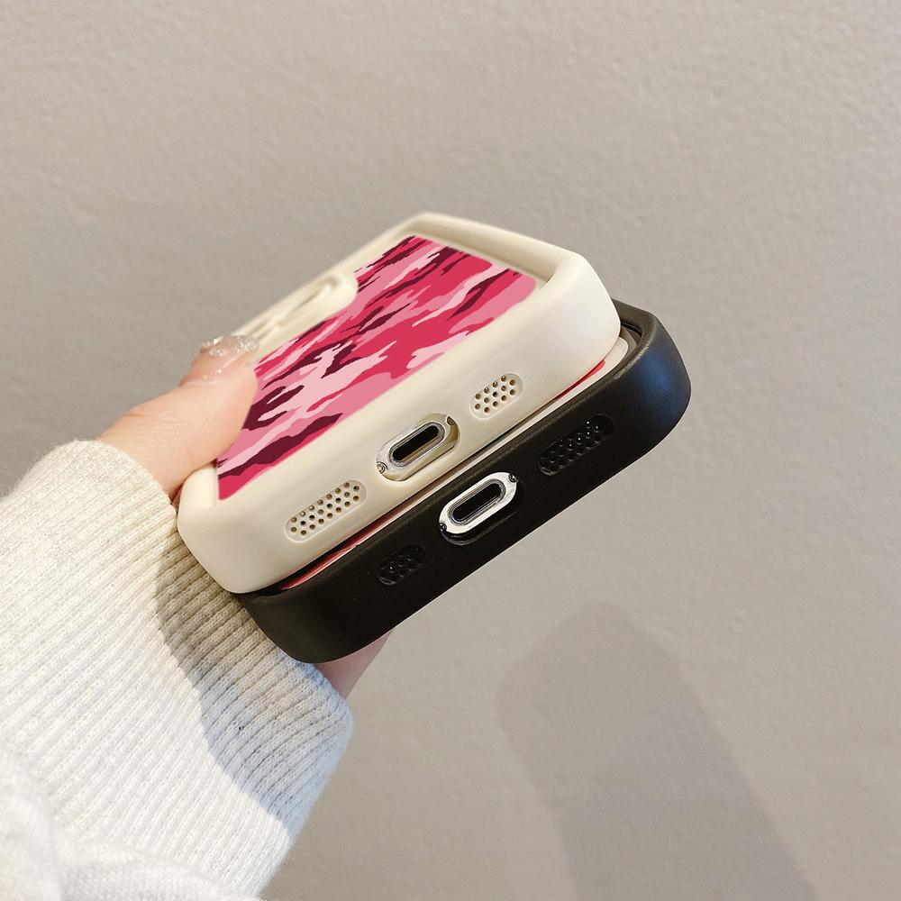 LZ6 Camouflage Camo Design Silicone Phone Case for Xiaomi 11 Lite 5G 14T Redmi 14C 13C A3 Note 12 11 9 10 13 Pro Plus Shockproof Back Cover