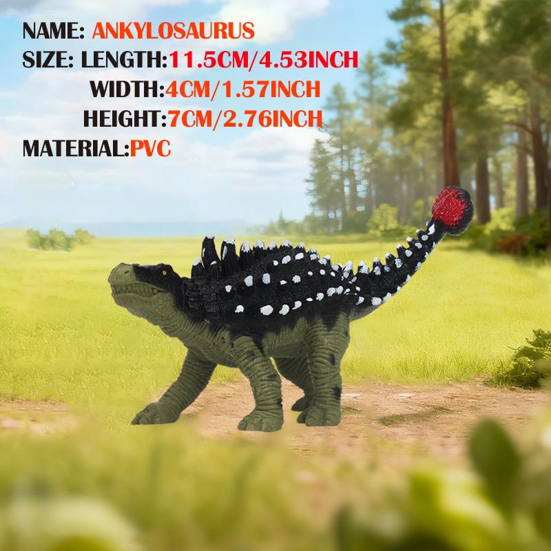 Jurassic Dinosaur Animals Model Action Model Tyrannosaurus Rex Pterosaur Triceratops Collection Educational Kid Toy Boy Present