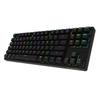 Mechanical Keyboard ABS Cover 87 Shaft Keys Mixed Color Light Colorful LED Effect Water Proof Electronic Gaming Keyboard