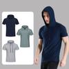 Camiseta esportiva masculina fitness tops Rashgard camiseta masculina dry fit corrida esportiva academia treino camiseta slim fit camisas de treinamento justas
