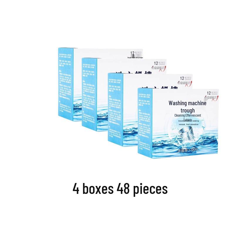 

Новые пользователи получают 4 коробки таблеток для чистки барабана стиральной машины 0,01% для стерилизации (12 штук в коробке)