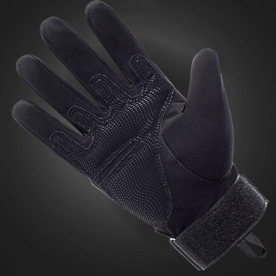 1 Pair Outdoor Gloves Touchscreen Compatible Full Finger Gloves with Soft Knuckle Protection