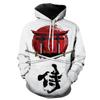 Men's Japanese Samurai Hooded Pullover 3D Printing Hoodie Sweatshirt 2026