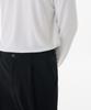 Musinsa Standard 14W Corduroy One-Pleat Wide Elastic Pants [Black]