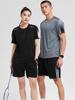 Gym Running Kits Male Basketball Uniform Suit Men Shorts Outdoor Morning Running Clothes Cycling Training Tight Fast Drying
