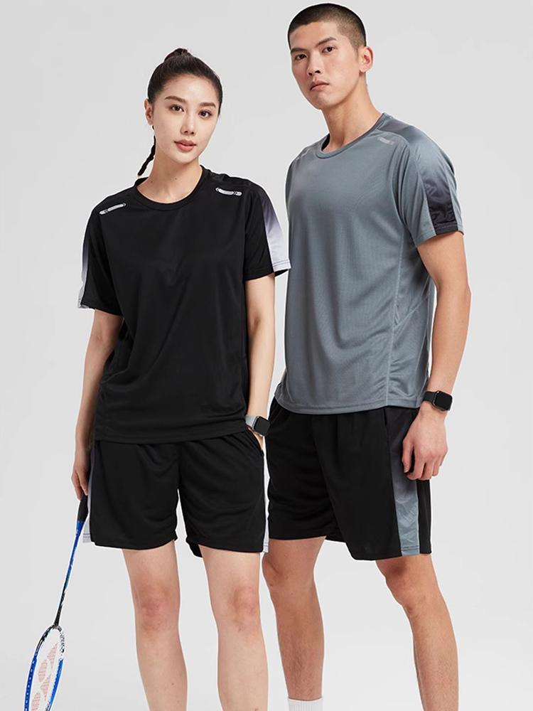 Gym Running Kits Male Basketball Uniform Suit Men Shorts Outdoor Morning Running Clothes Cycling Training Tight Fast Drying
