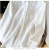 Women's Blue Ice Silk Sun Protection Cardigan - 2025 Summer Back Tie Jacket