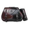 1 Pair Travel Luggage Storage Bag Saddlebag Motorbike Accessories Tool Bag Retro Punk Style Saddlebag PU Side Bag