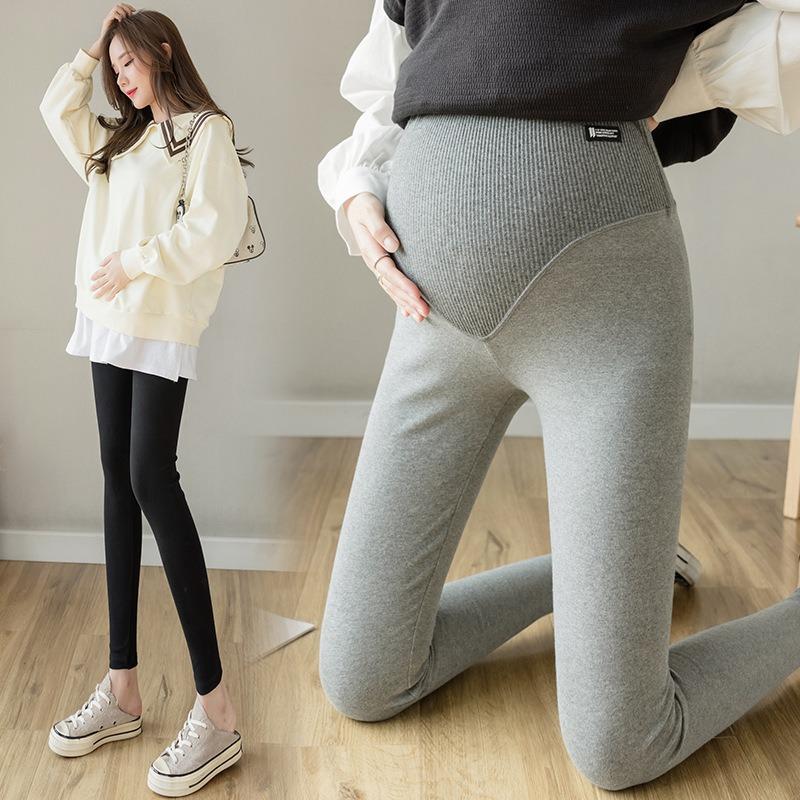 Real Shot #maternity Leggings Spring and Autumn High Waist Support Adjustable Maternity Pants Slim and Thin Fashion Spring