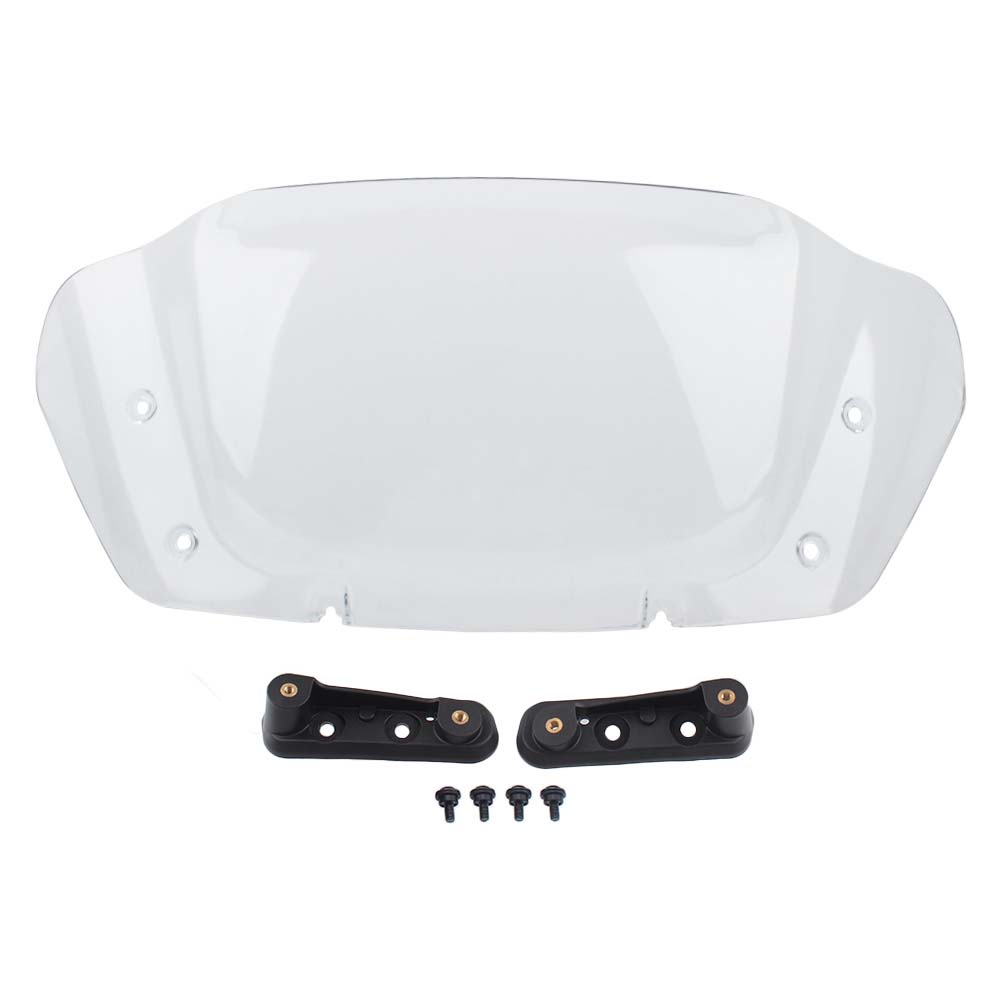 10 inch Motorcycle Accessory Front Fairing Windshield  Windscreen Wind Deflector For Harley Street Glide FLHX/I CVO FLHXSE 2023+