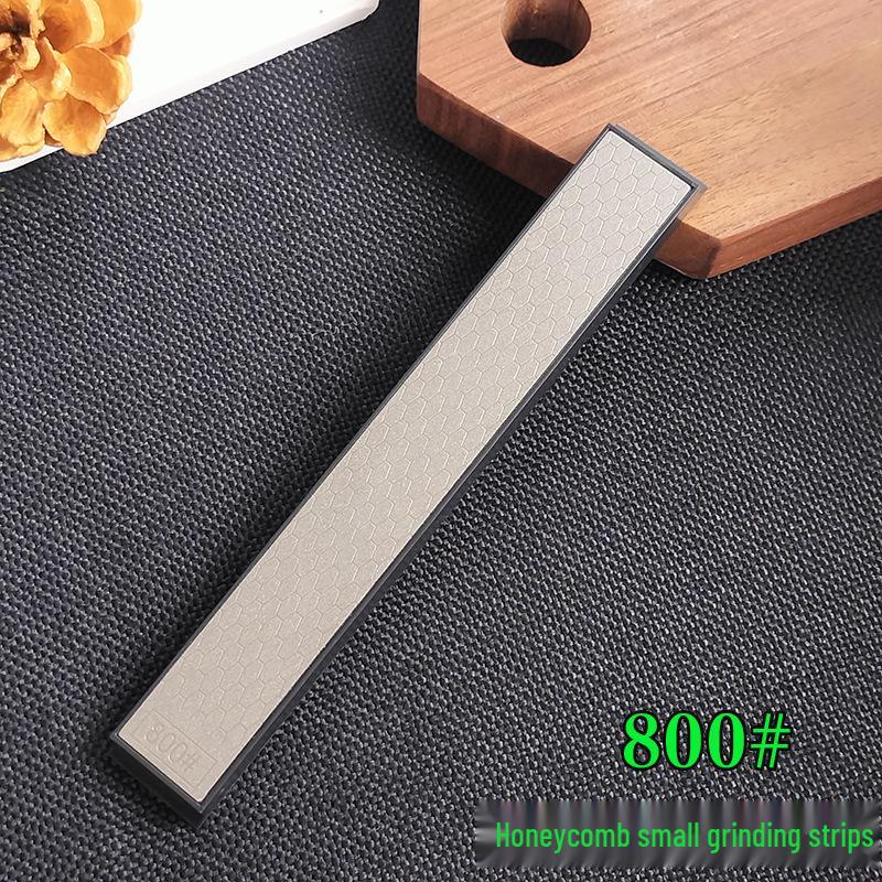 Pedra de Afiar Diamantada Compacta com Afiação Fina e Grossa, 160mm