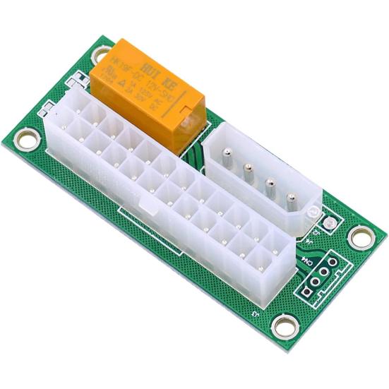 SATA Stromversorgung auf 4Pin Adapter Adapter 24Pin Karte Mehrere Netzteile Stromversorgung