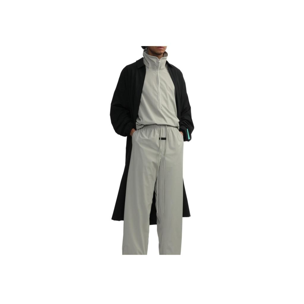 Fear of God Essentials Car Coat Jet Black Men Outerwear 202SP244604F