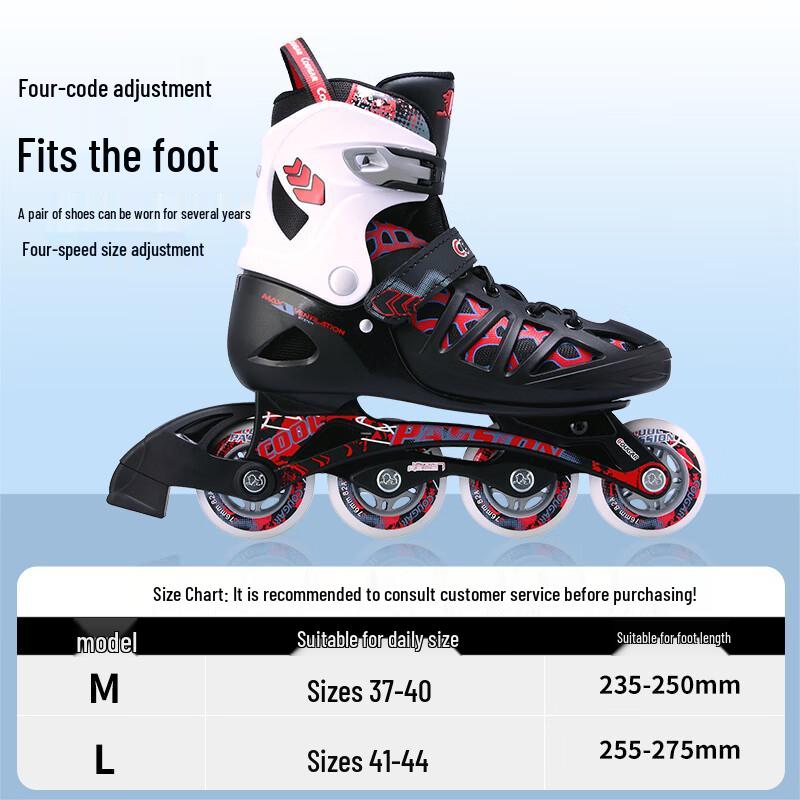 Patin à roulettes réglable pour adulte COUGAR