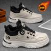 Winter velvet Martin boots men's shoes retro tooling shoes trendy versatile board shoes thickened warm short boots cotton shoes