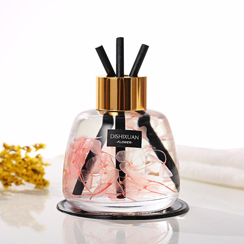 120ml Everlasting Flower Car Perfume: Long-lasting, Light Fragrance Seat Ornament for Car Interiors, Flameless Aromatherapy, Perfect for Ladies