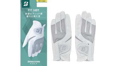 BRIDGESTONE Golf Glove FIT LADY White For Both Hands 18cm GL25L4WH18 Women's