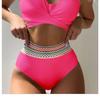 European & American High-End Sexy Tie-Up Bikini Swimsuit for Women