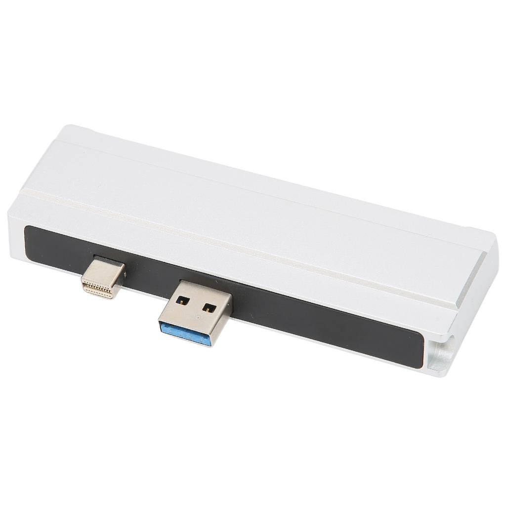 For Dock 5 in 1 5 Gbps Memory Card Reader 4K Resolution Aluminum Hot Swap USB3.0 Hub for 10 for