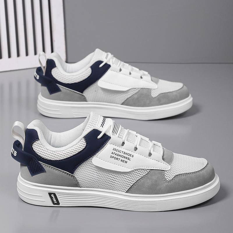 Men's Board Shoes Large Size Summer New Casual Shoes Fashion Youth Men's Sports Shoes Trend Mesh Shoes